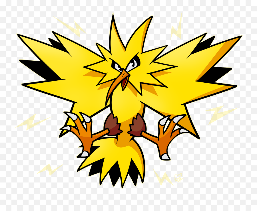 Zapdos Weasyl - Zapdos Png,Zapdos Png