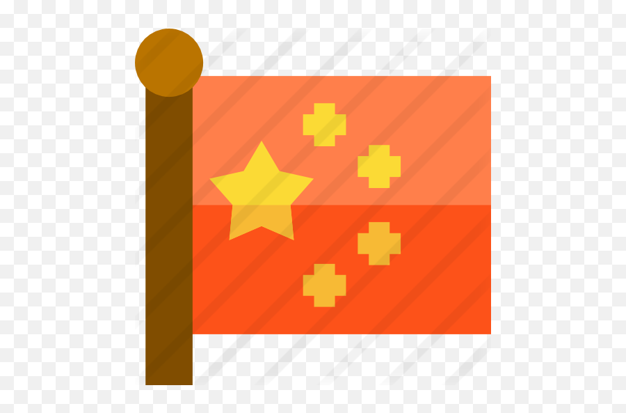 China - Free Flags Icons Horizontal Png,China Flag Transparent