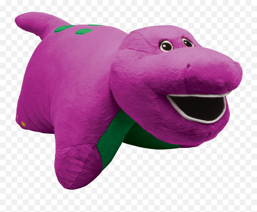 Pillow Pets Barney Png Free - Baby Barney Png,Barney Png