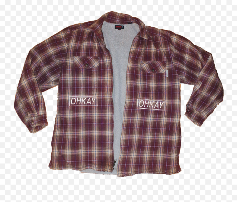 Sold Ohkay - Long Sleeve Png,Flannel Png