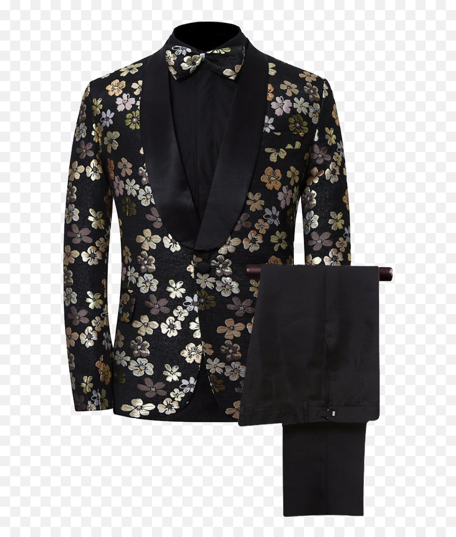 Download Hd Coat Suit Png Free Images - Luxurious Wedding Suits For Men,Black Suit Png