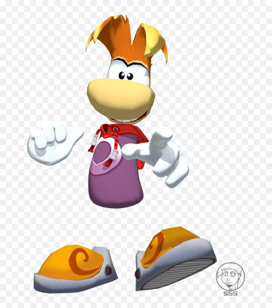 Rayman - Character Rayman Raving Rabbids Png,Rayman Png