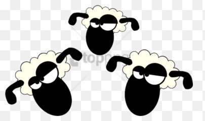 Cute Sheep Png Image With - Farm Barnyard