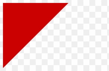 Triangle - Cavalry Red Over White Png,Right Triangle Png