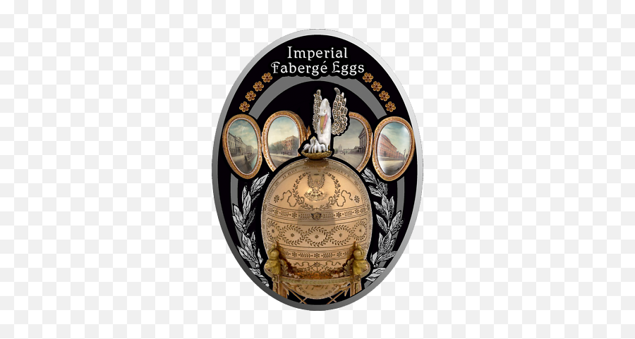 Niue Island 1 Dollar Imperial Faberge Egg - Antique Png,Sotheby's Icon Faberge