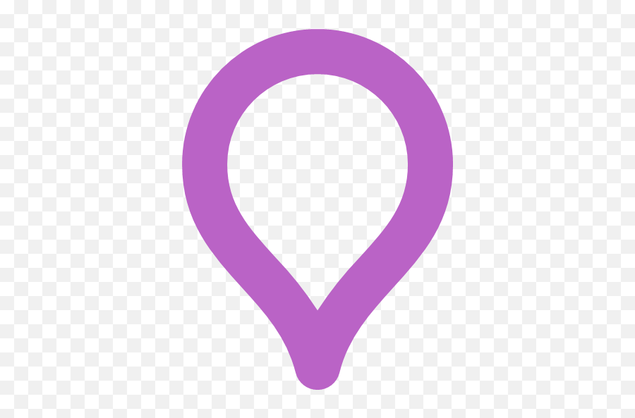Geotag Map Pin Position Tag Icon - Bold Purple Free Samples Png,Map Pointer Icon Vector