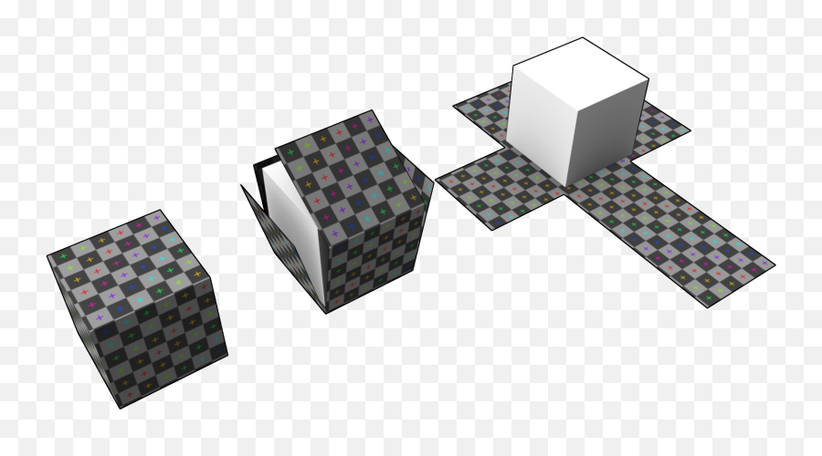 The 3d Texturing World - Uv Mapping Cube Png,Icon 3d Pdx