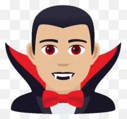 Vampire Joypixels Sticker - Emoji Vampiro Png