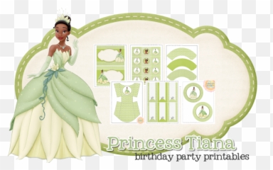 The Bingham Diaries Princess Tiana Party Set - Princess And The Frog Tiana Png,Tiana Png