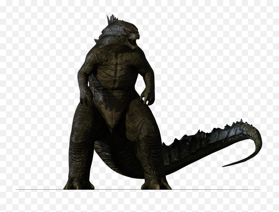 Godzilla 2014 Render New Skin Shader - Kong Skull Island Vs Godzilla Size Png,Godzilla Transparent
