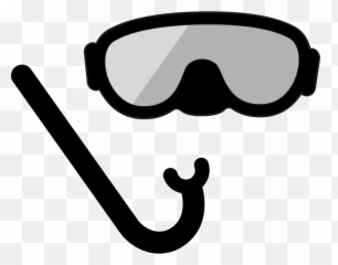 Mask And Snorkel Clipart Free Download Transparent Png - Snorkel