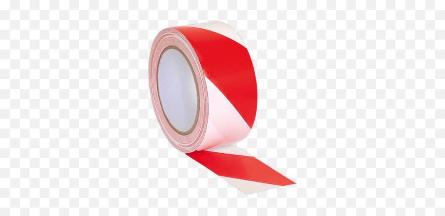 Sealey Hwtrw Hazard Warning Tape 50mm X 33m Redwhite - 48mm Warning Tape Png,Icon Warning Red Tape