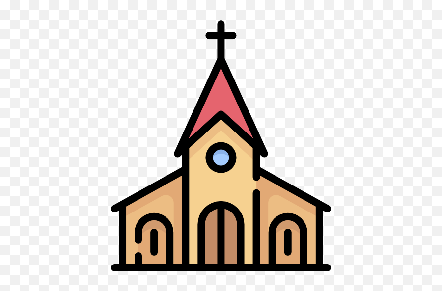 Church - Free Monuments Icons Carátulas De Iglesia Fásiles Png,Catholic Church Icon