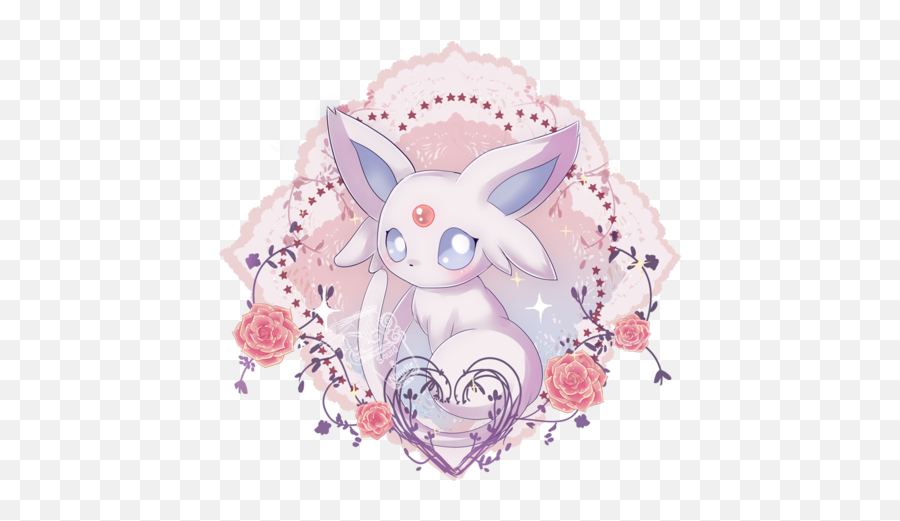 Cute Espeon And Eevee Evolution Anime 1395453 - Cute Espeon Eevee Evolutions Png,Espeon Icon