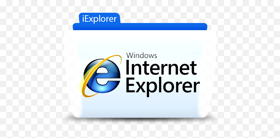 Internet Explorer Folder File Free Icon - Iconiconscom Vertical Png,Windows Xp Explorer Icon