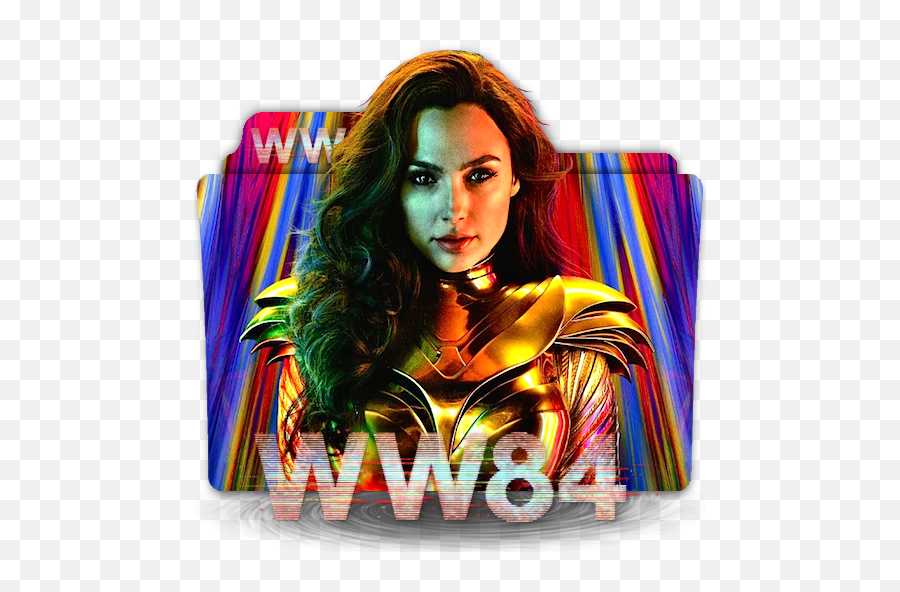 Wonder Woman 1984 Folder Icon 2020 - Designbust Iphone Wallpaper Gal Gadot Wonder Woman Png,Wonder Woman Gay Icon