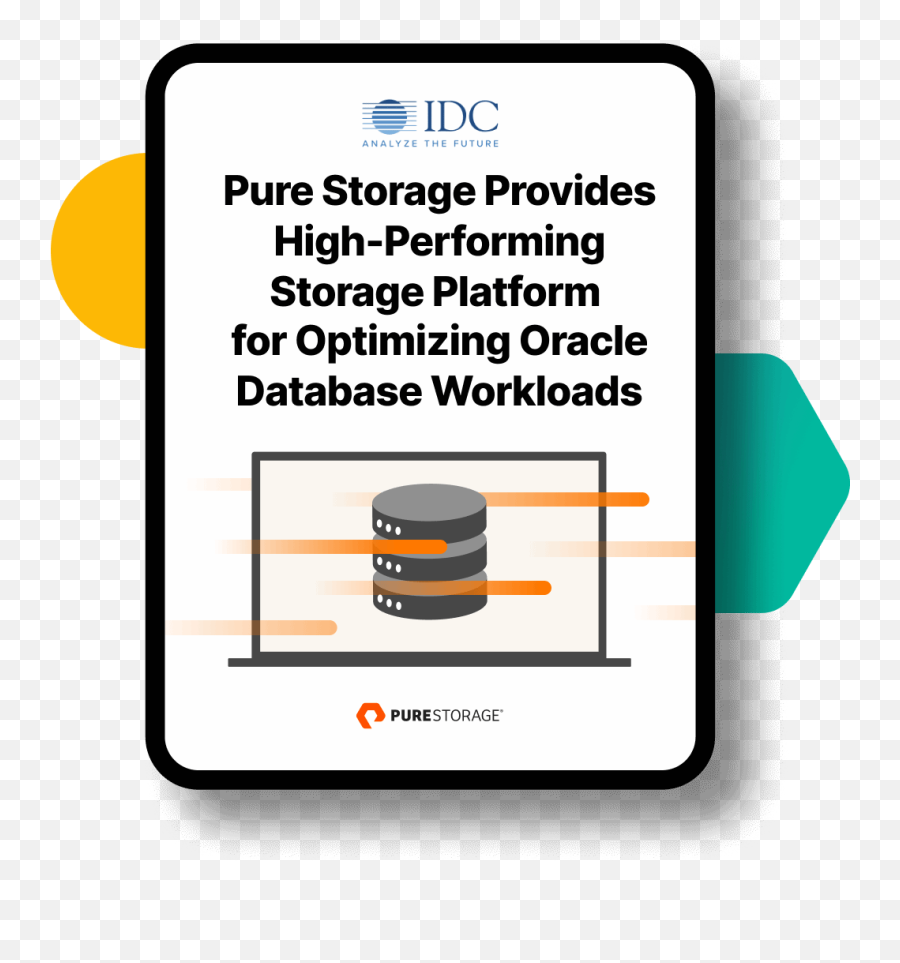 How To Improve Oracle Database Performance Pure Storage - Vertical Png,Database Software Icon