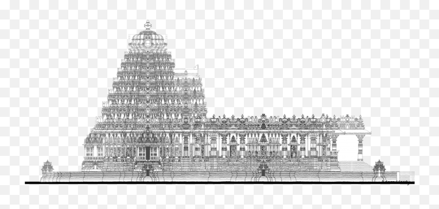 Construction Begins Of Welsh - Designed Indian Temple A Chennakeshava Temple Belur Section Png,Temple Png