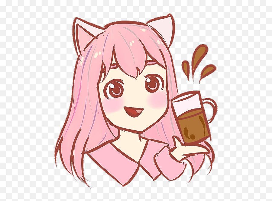 Arufatiana Linktree - Fictional Character Png,Anime Cat Girl Icon