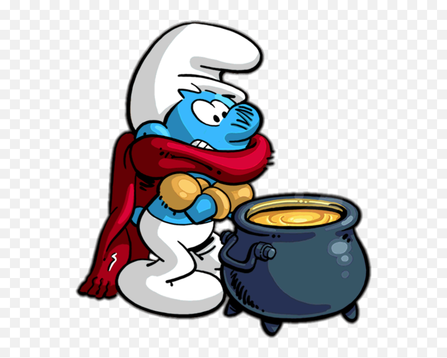 Sneezy Smurf Is Cold Png Image - Chilly Cold,Cold Png
