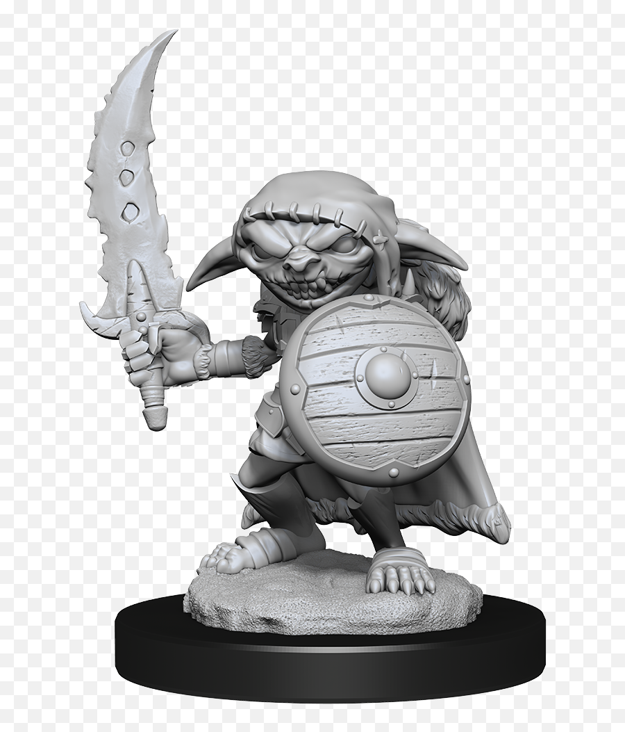 Wizkids Pathfinder Battles Deep Cuts Goblin Fighter Male - Goblin Mini Pathfinder Png,Adeptus Mechanicus Agripinea Icon