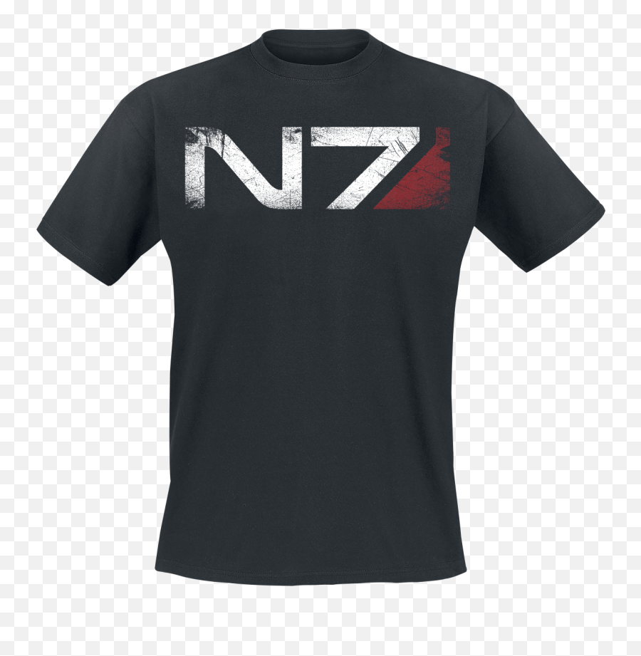 Mass Effect Andromeda N7 T Shirt Black - In Tshirts From Active Shirt Png,Mass Effect Logo