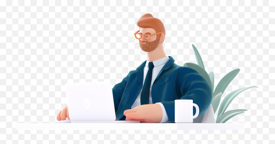 Premium Work From Home 3d Illustration Pack People Png Goanimate Icon