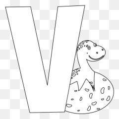 Alphabet Dinosaur Icon Coloring Page Graphic By Harsastudio0 Png