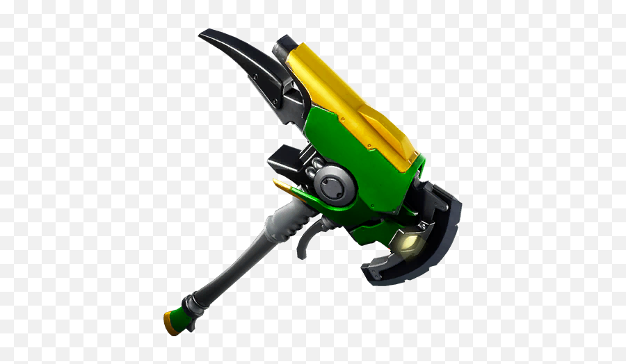 Fortnite Emerald Smasher Pickaxe Harvesting Tools Png Icon
