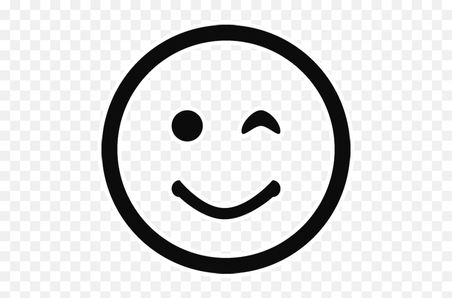 Whatsapp Black Outline Emoji Png Transparent Image Mart - Materials Causing Other Toxic Effects,Smile Emoji Png