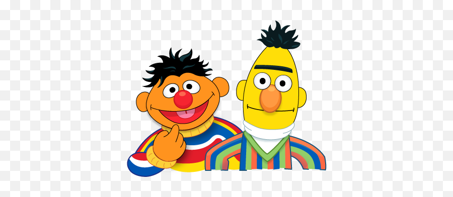 Sesame Street Characters Faces Png 2 - Bert And Ernie Head,Sesame Street Characters Png