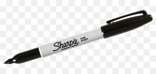 Download Black Sharpie Png - Transparent Sharpie Marker Png,Sharpie Png