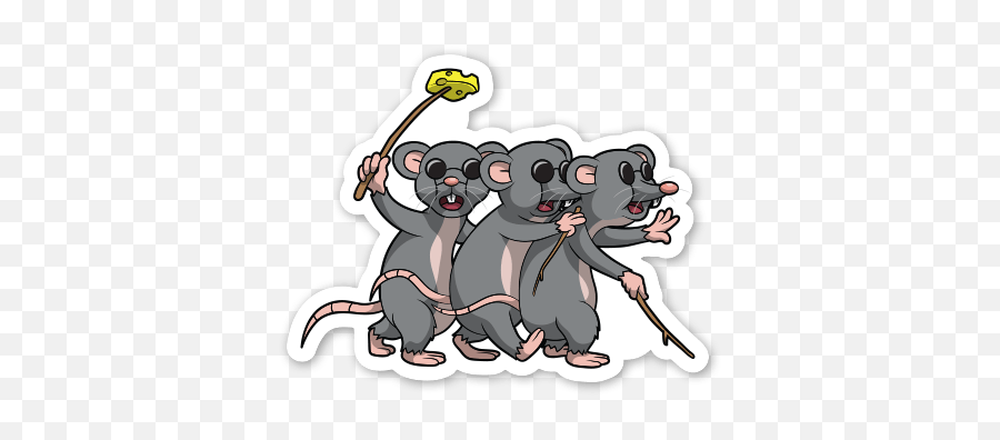 Three Blind Mice - Cartoon Png,Mice Png - free transparent png images -  