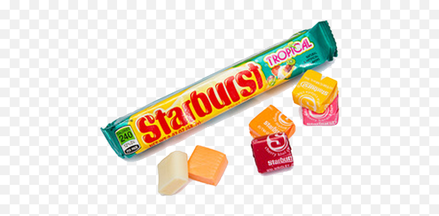 Download Starburst Fruit Chews Tropical Fruits - Film Png Chocolate Starburst Candy,Starburst Transparent Background