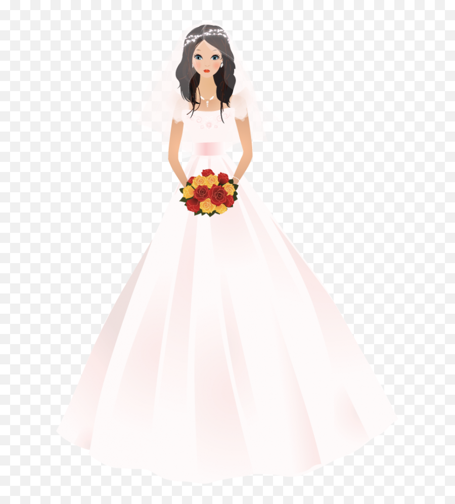 Bride Png Image - Wedding Vector,Veil Png