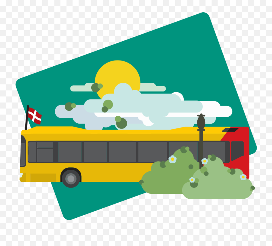 Clipart Bus Mass Transit - Public Transport Png,Transportation Png