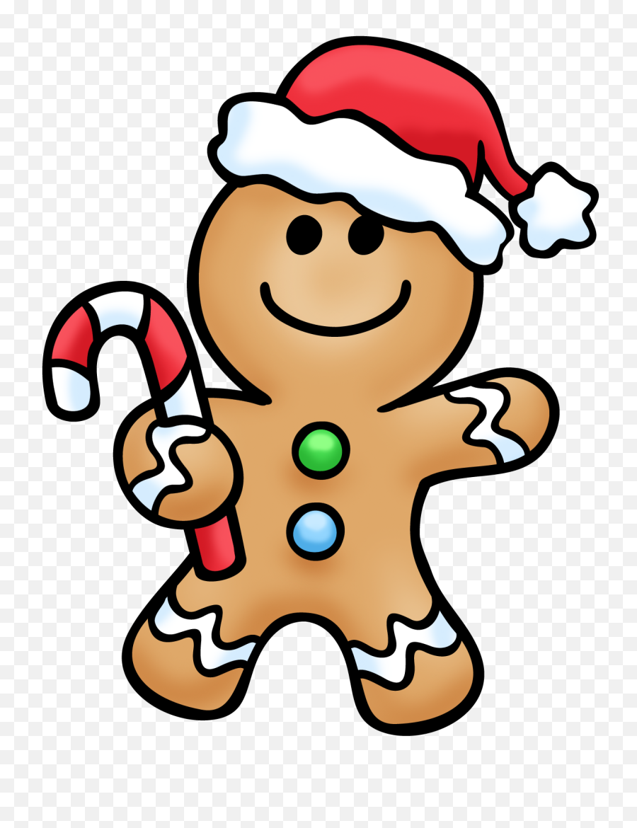Christmas Gingerbread Man Png File Mart - Gingerbread Man Drawing,Happy Man Png