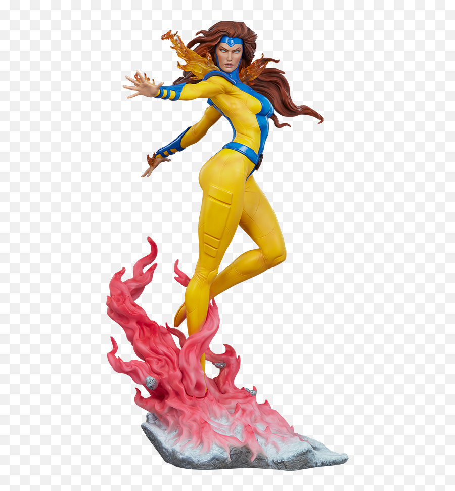 Marvel Jean Grey Premium Format Figure - Action Figure Jean Grey Png,Jean Grey Png