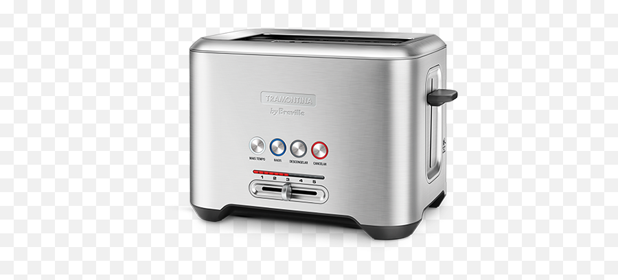 Tramontina By Breville 127 V Express Stainless Steel Toaster - Breville Toaster Png,Toaster Png