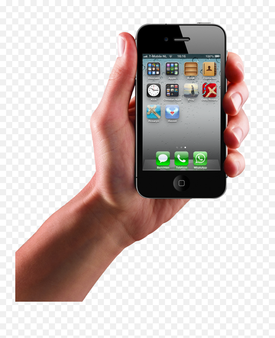 Smartphone In Hand Png Image - Original Iphone Png,Phone In Hand Png