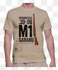 Vietnam War T Shirt Png Image - Active Shirt,M1 Garand Png