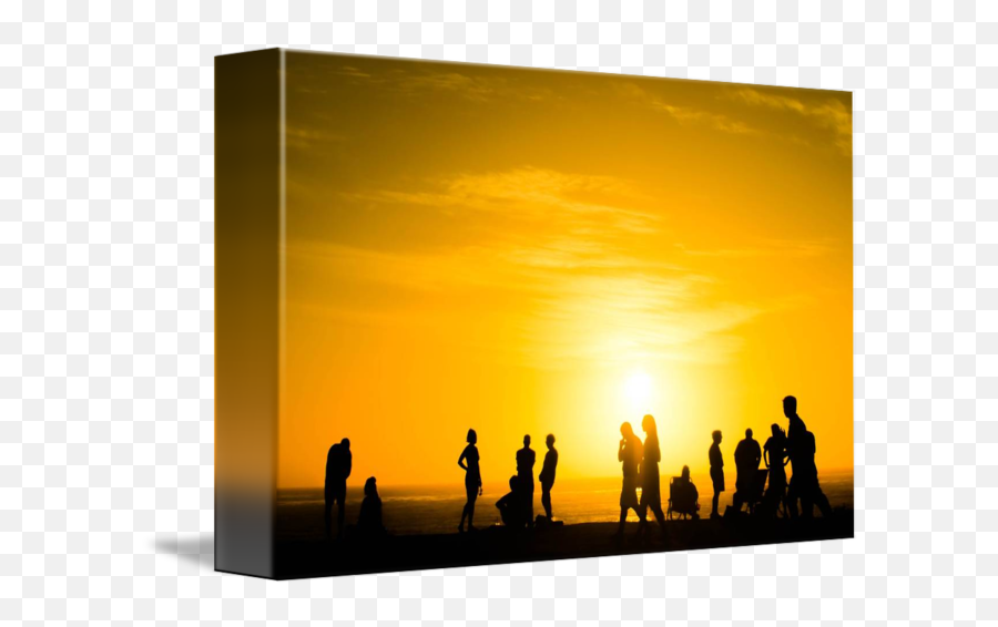 Silhouette Stock Photography Heat Sky Plc - Sunset Beach Png Portable Network Graphics,Sunset Sky Png