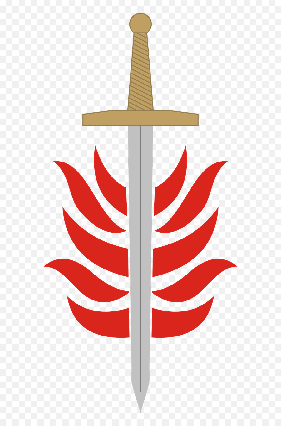 Sword Weapon Knight - Free Vector Graphic On Pixabay Emblem Png,Sword Logo Png