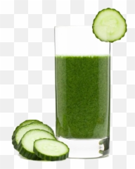 Green Smoothie Transparent Png - Cucumber Juice Transparent Background,Smoothie Png