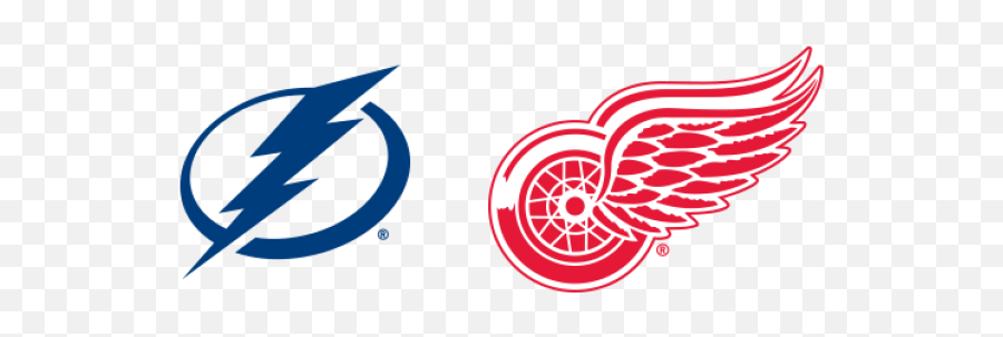 Detroit Red Wings - Detroit Red Wings Logo Png,Tampa Bay Lightning Logo Png