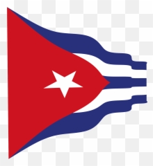 Cuba Wavy Flag Clipart - Clip Art Png,Cuba Flag Png
