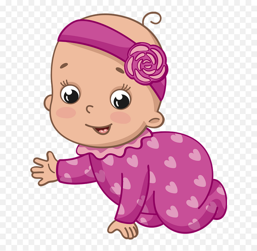 Baby Girl Clipart - Baby Girl Clipart Png,Girl Clipart Png