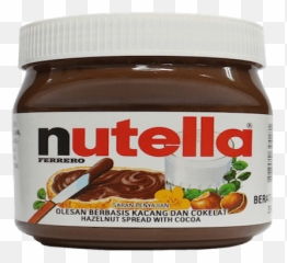 Nutella 350gr - Nutella Hazelnut Spread Twin Pack Oz 2 Pk Png,Nutella Png