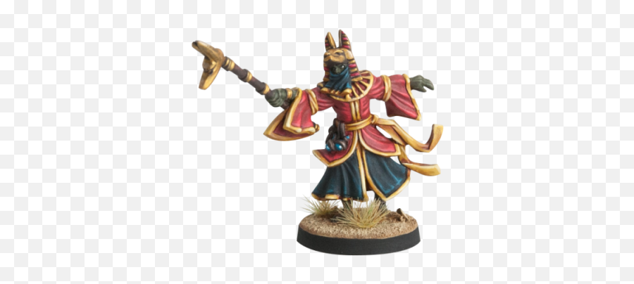 Dgs Games - Freeblades Jackalpriest Figurine Png,Jackal Png