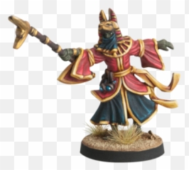 Dgs Games - Freeblades Jackalpriest Figurine Png,Jackal Png
